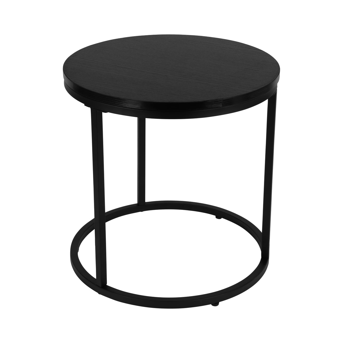 Salontafel Zwart set van 2 - 60 & 40 CM