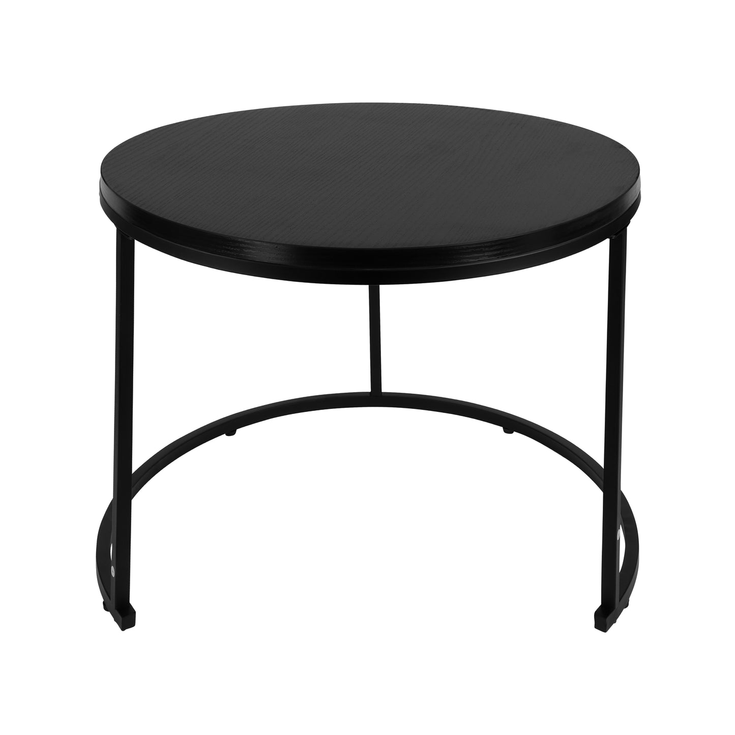 Salontafel Zwart set van 2 - 60 & 40 CM